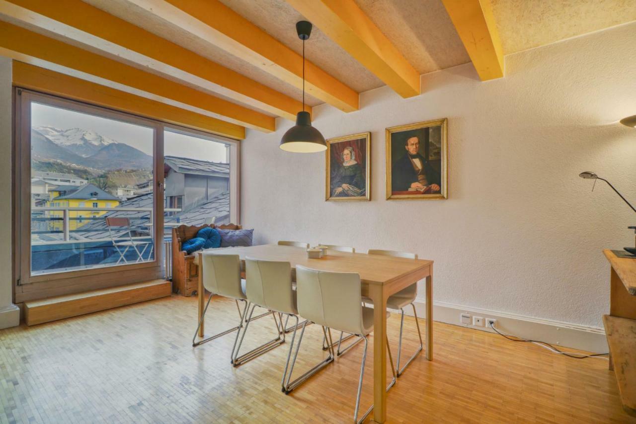Duplex De Charme Au Coeur De La Vieille De अपार्टमेंट Sion